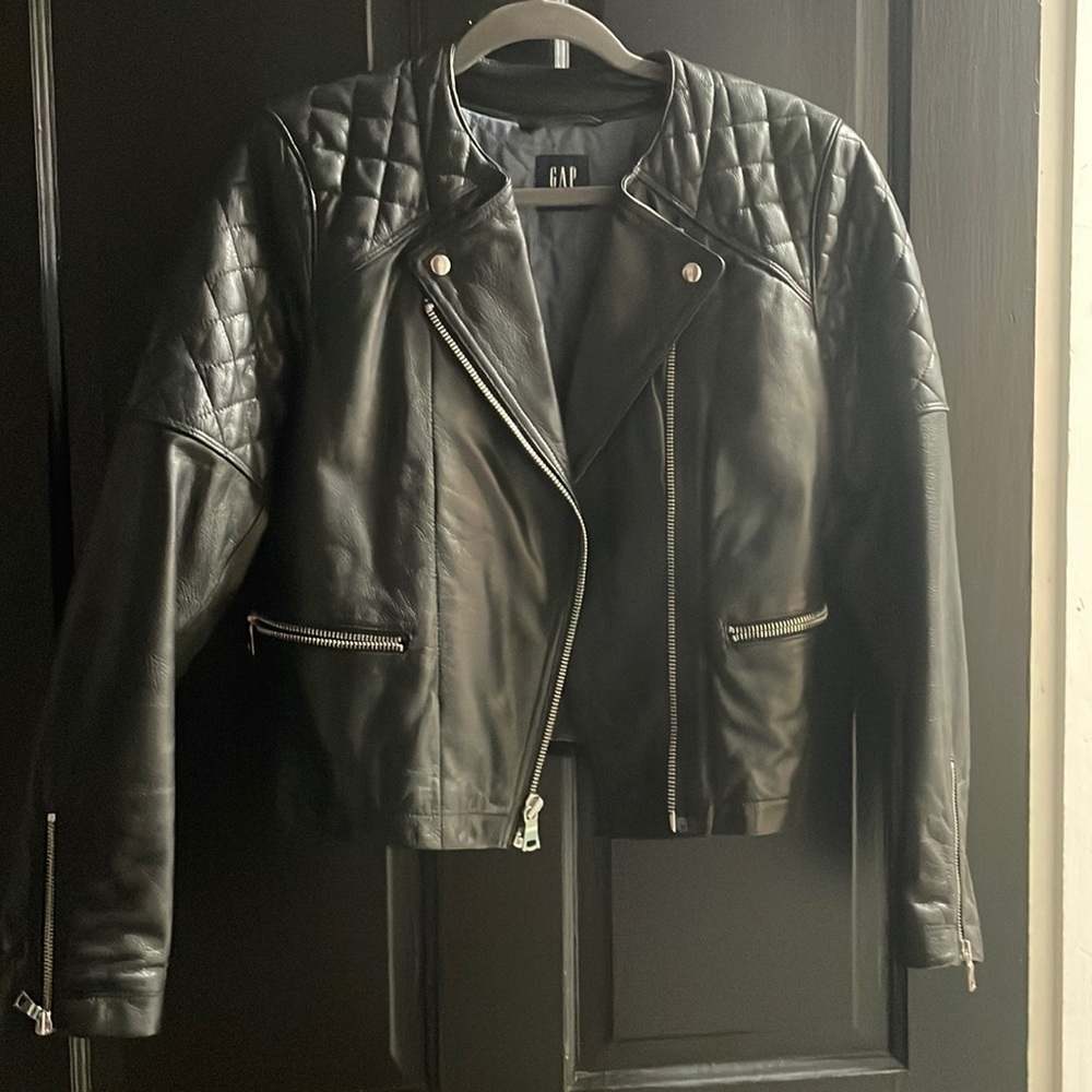 Leather Vintage Gap Coat